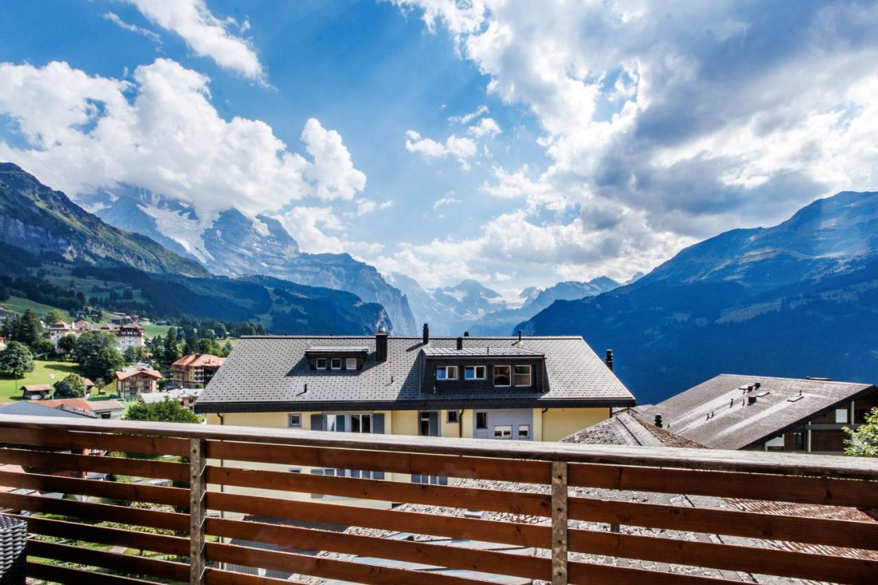 Apartmán Kinohaus 3 Wengen Exteriér fotografie